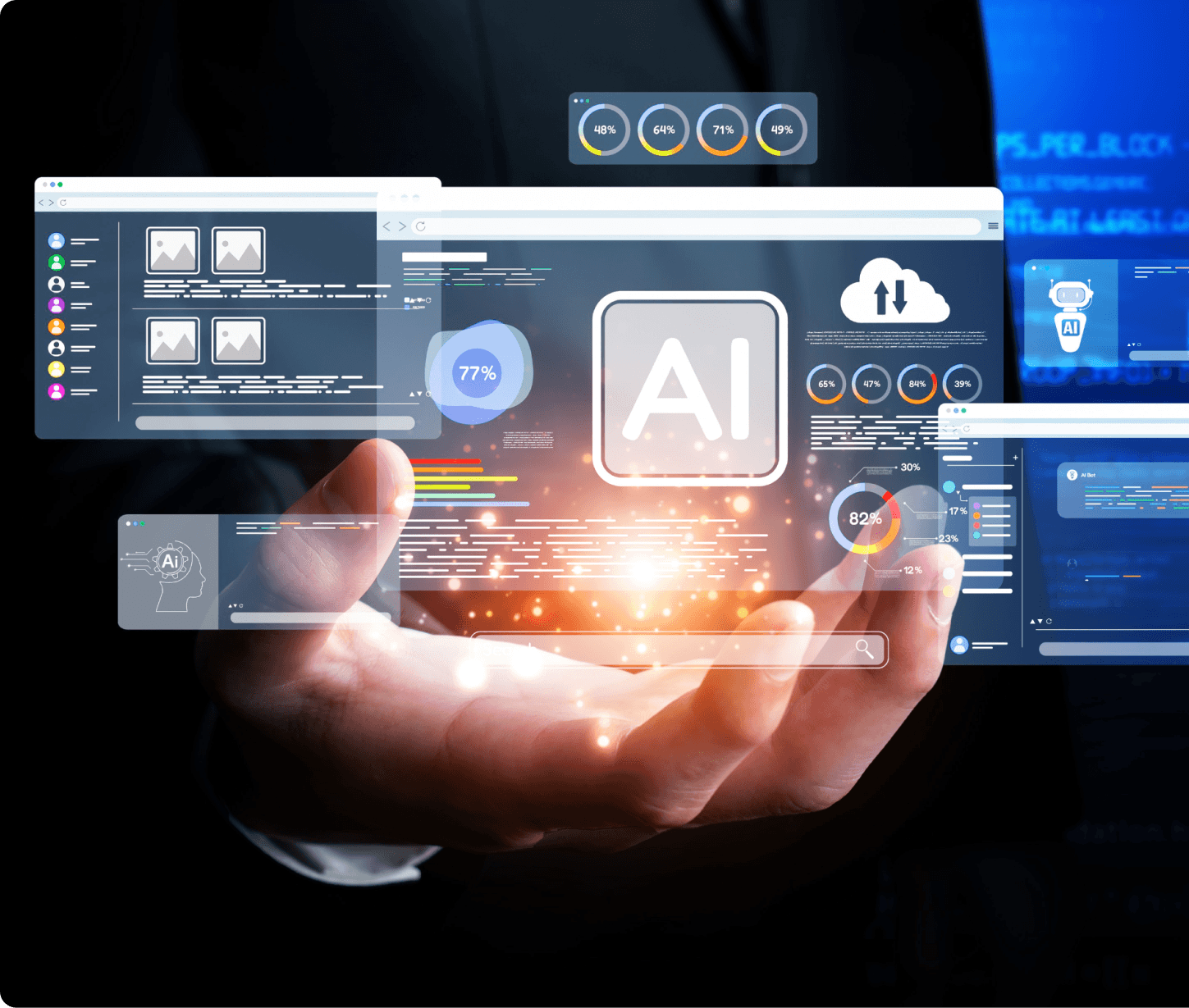 Why Choose Eternalight for Frontend, Backend & Mobile Development illustration